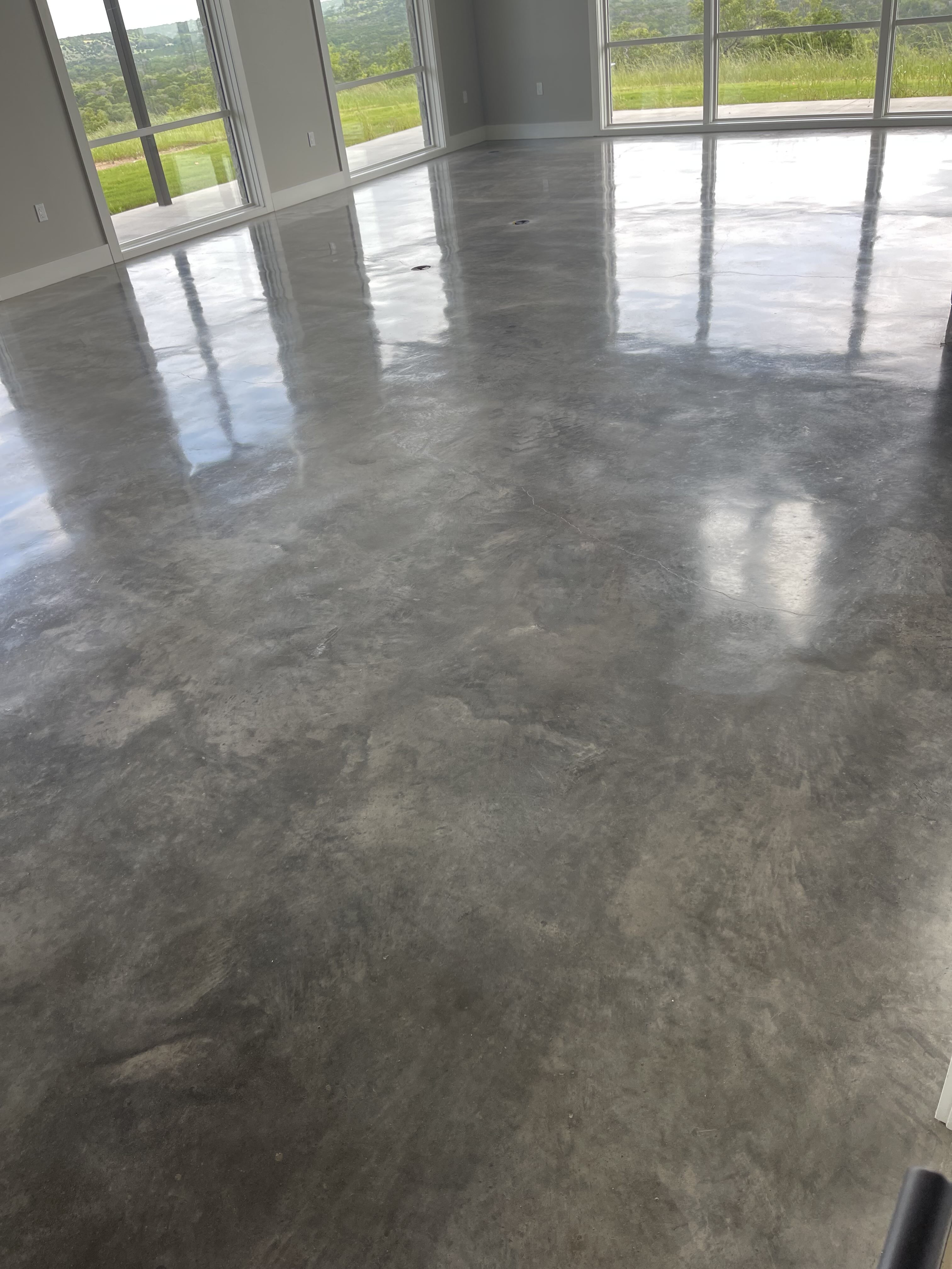 Professional concrete slab installation