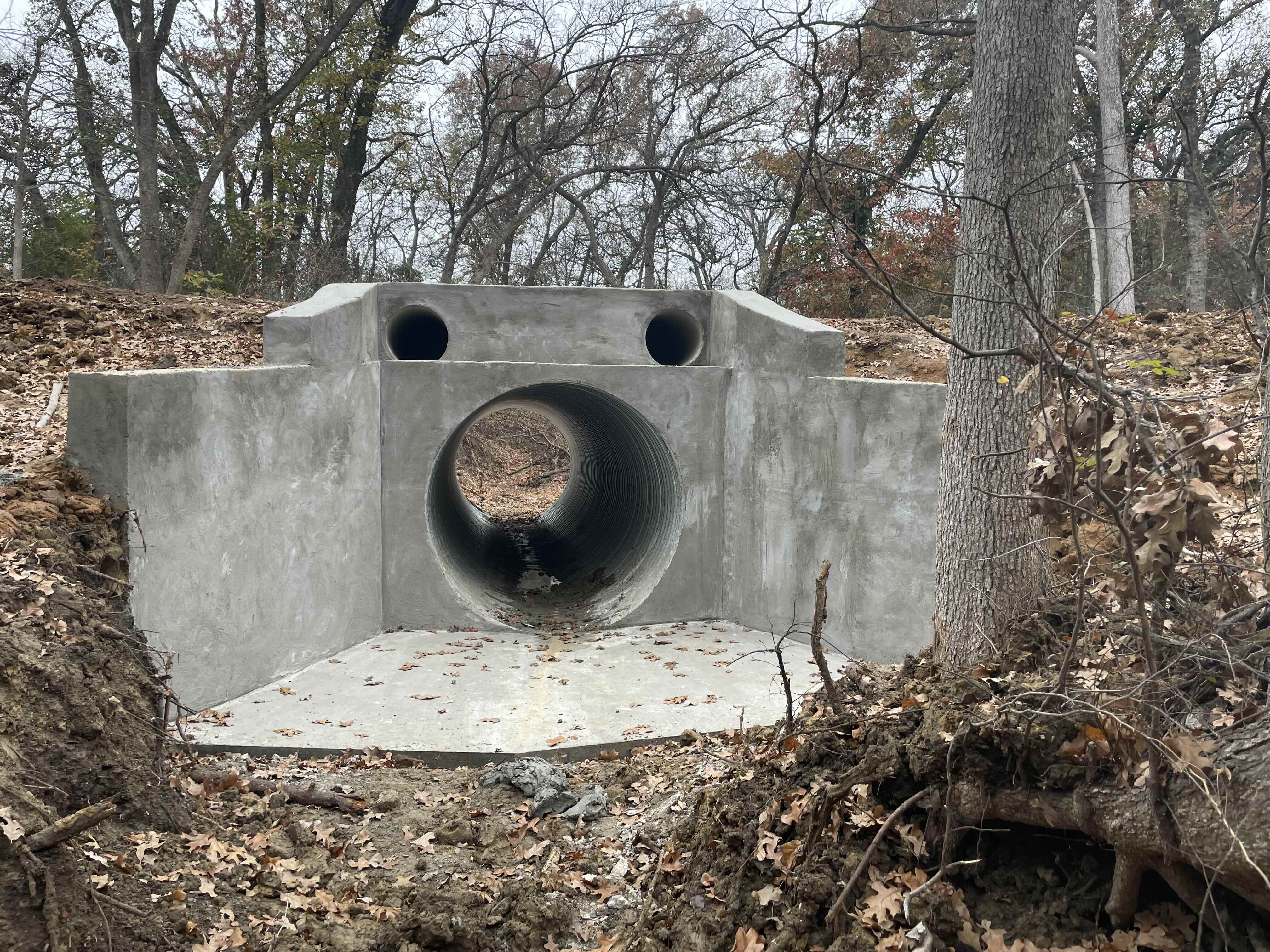 Storm drain installation